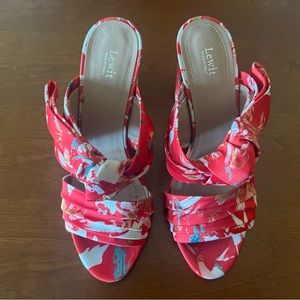 Lewitt Fabric Floral Sandal 39 - 8.5